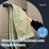 Sanics Manta Handtuchhalter Ohne Bohren Schwarz 60 CM - Produktbild-Vorschau 7