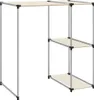 vidaXL Waschmaschinenregal Creme 87x55x90,5 cm Eisen Produktbild-Vorschau 5