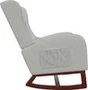 UnboxG Sedia a dondolo Soggiorno Giardino Sedia a dondolo Anteprima dell’immagine prodotto 12