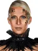 Zahnrad Klebetattoos - Fasching Halloween Karneval Produktbild-Vorschau 3