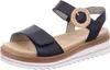 Remonte Sandalen Plat  Sandalen Plat - Zwart - Maat 38 Produktbild-Vorschau 56