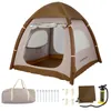 Tente de camping gonflable COSTWAY pour 4 personnes, tente Voir les images du produit 1