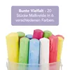 Straßenmalkreide (2er Set) | 2 x 20 Stück bunte Produktbild-Vorschau 2