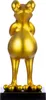 Casablanca by Gilde Dekofigur Skulptur Frosch Frog gold Produktbild-Vorschau 1