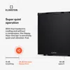 Klarstein Mini lednice, 38 l, malá, tichá lednice do Náhled obrázku produktu 6