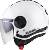 Casco jet FC-Moto Ralgo, bianco/nero, M Anteprima dell’immagine prodotto 3