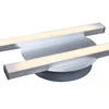 LED stropní svítidlo Frame, lustr, teplá bílá, stříbrná Náhled obrázku produktu 3