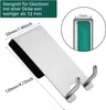 Haken Duschwand - Duschhaken ohne Bohren 2er Set mit Gummi Produktbild-Vorschau 4