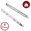 SOTECH Vollauszug KV-50 – Nennlänge 600 mm, Zargenhöhe 45 Produktbild-Vorschau 2