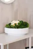 VIVANNO Dekoschale Fiberglas ESCADA LOW Schale, Weiß matt - Produktbild-Vorschau 5