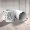 Mr. & Mrs. Panda Kaffeebecher Spruch 101. Geburtstag - Weiß Produktbild-Vorschau 4