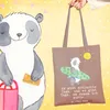 Mr. & Mrs. Panda Uni Tasche Panda Surfen - Braun Pastell - Produktbild-Vorschau 2