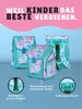 Mädchen Schulranzen 1. Klasse in Türkis Rosa mit Butterfly Produktbild-Vorschau 5
