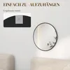 HOMCOM Wandspiegel, 60 x 60 cm Badspiegel mit Alurahmen für Produktbild-Vorschau 6