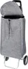 A gray shopping trolley with its lid open, showing the inside of the bag. Anteprima dell’immagine prodotto
