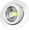 Schwenkbarer Einbauring für LED Spots – Rund – Weiß Produktbild-Vorschau 4