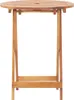 vidaXL 3-tlg. Bistro-Set Taupe Stoff und Massivholz Produktbild-Vorschau 6
