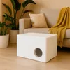 QLS Wetterfestes Katzenhaus aus Styropor 58x38x35 cm Produktbild-Vorschau 9