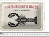 Blechschild Lobster 18x12cm cuts of Lobster Produktbild-Vorschau 2