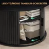 FABATO Runder Couchtisch mit Lift-Funktion & gewelltem Produktbild-Vorschau 8