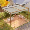 Outsunny Pergola aluminium pergola jardin extérieur 4 x 3 m Voir les images du produit 4