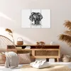 Bild auf Leinwand - Leinwandbild - Bär Tier - 105x70cm - Produktbild-Vorschau 7