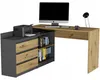 Psací stůl rohový komoda sada 120 cm FRAMIRE N-15 artisan Náhled obrázku produktu 4