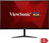 A ViewSonic monitor is displayed on a stand, with the ViewSonic logo and three small birds on the screen. Produktbild-Vorschau