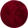 Hochflor Shaggy Teppich Luxus Feeling Mix Rot Rund, Produktbild-Vorschau 5