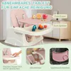 FCH Hochstuhl Baby 4-in-1 Kinderhochstuhl - Abnehmbar Produktbild-Vorschau 5