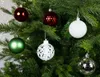 Weihnachtskugeln Kunststoff 6cm 37er Set - Rot / Weiß / Produktbild-Vorschau 2