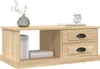 vidaXL Konferenční stolek Sonoma Dub 90x50x35 cm odvozený Náhled obrázku produktu 4