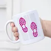 Rise And Run Tasse Weiß Running Joggen Mile Menschen Hobbie Produktbild-Vorschau 4
