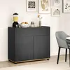 COSTWAY Sideboard, armoire de cuisine avec plan de travail, Voir les images du produit 8