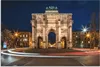ARTland Wandbild Alu für Innen & Outdoor Siegestor München, Produktbild-Vorschau 1