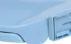 vidaXL Toilettensitz mit Absenkautomatik Blau Oval Produktbild-Vorschau 6
