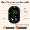 2er Set Fußmassagegerät elektrisch mit Knöchelbandage, Produktbild-Vorschau 3