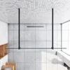 57.7x200cm+ mit 2  90cm Schwarz Stabilisator 10mm Nano Produktbild-Vorschau 3