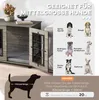 Cage pour chien PawHut pour la maison, niche avec coussin, Voir les images du produit 4