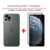Silikon Hülle Bumper Case Transparent + 5D Full Cover Produktbild-Vorschau 4