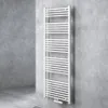 doporro Design Badheizung 160x60cm Weiß Röhrenheizkörper Produktbild-Vorschau 1