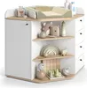 Wickelkommode Vicco Aria Weiß 85 x 90 cm mit Regalen und 4 Produktbild-Vorschau 6