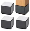 Relaxdays Meubelverhogers, set van 4, vierkant, afmetingen: Productafbeelding-voorbeeld 1