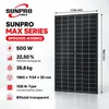 Sunpro SPDG500-N108R12 500 W Glas-Glas Solarmodul bifazial Produktbild-Vorschau 4