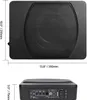 SucceBuy 10" 240 W subwoofer samochodowy pod siedzeniem, Podgląd zdjęcia produktu 8
