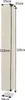 Moderne Designer Stehlampe PARIS 120cm gold Stehleuchte Produktbild-Vorschau 9