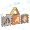KIK Kontrastní pěnové puzzle 30 x 30 cm, 36 ks dinosauři, Náhled obrázku produktu 5