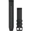 Garmin Ersatzarmband 20mm Silikon Schwarz/Metallteilen Produktbild-Vorschau 3