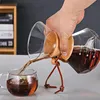 Pour Over Kaffeebereiter Glas Kaffeekanne mit Filter Kaffee Produktbild-Vorschau 2