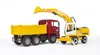 Bruder 02751 - wywrotka MAN TGA i koparka z łopatą Liebherr Podgląd zdjęcia produktu 1